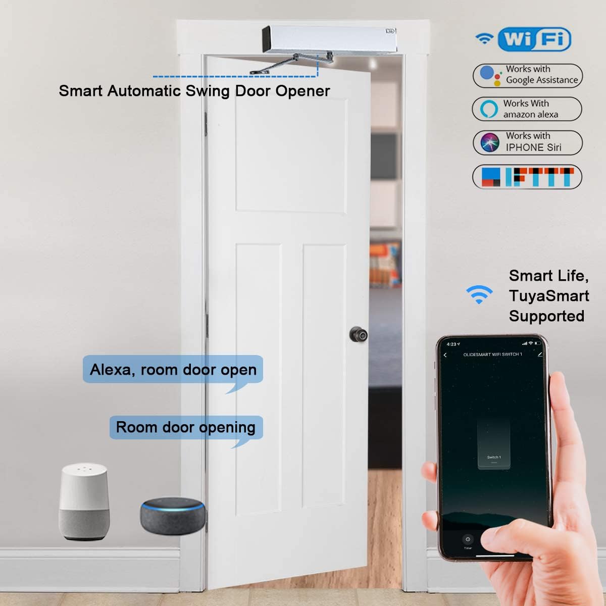 Olide Smart auto door opener